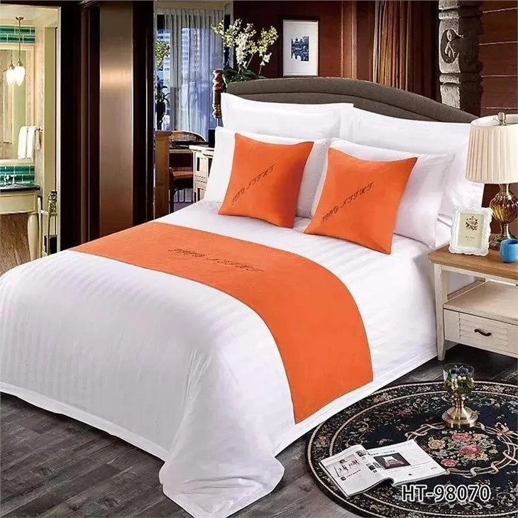No Fading Hotel Modern Bed Runner